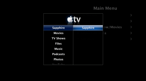 Come installare Sapphire sulla vostra AppleTV