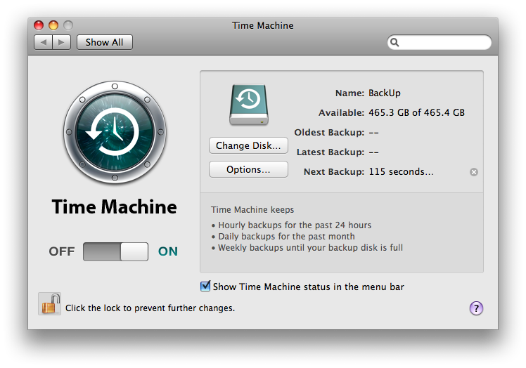 How to Setup a Time Machine Backup of Your Mac