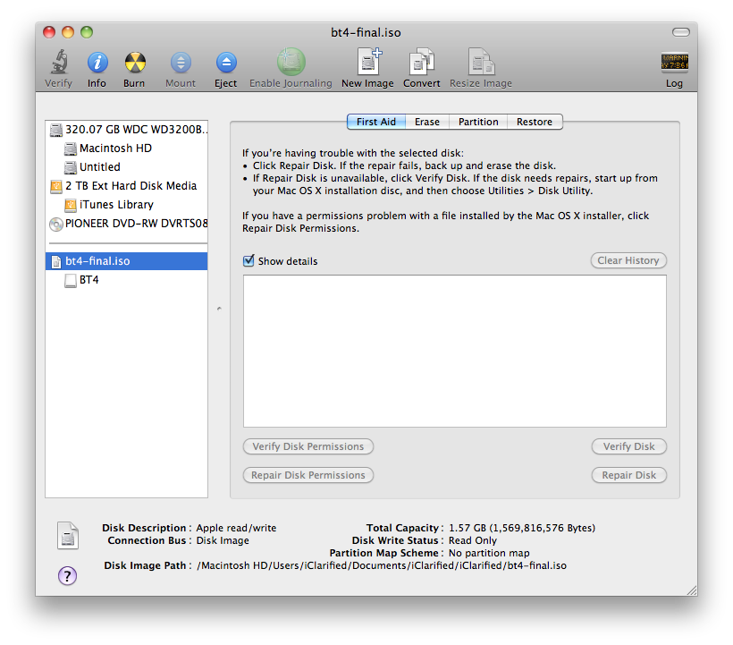 How to Burn an ISO Disc Image Using Mac OS X Snow Leopard