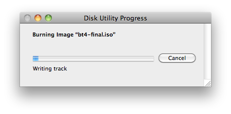 Como gravar uma imagem de disco ISO usando Mac OS X Snow Leopard