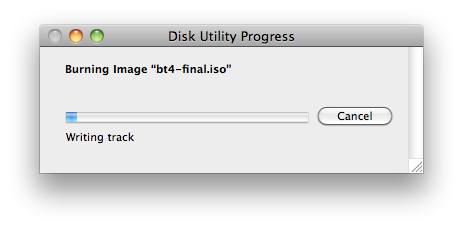 How to Burn an ISO Disc Image Using Mac OS X Snow Leopard