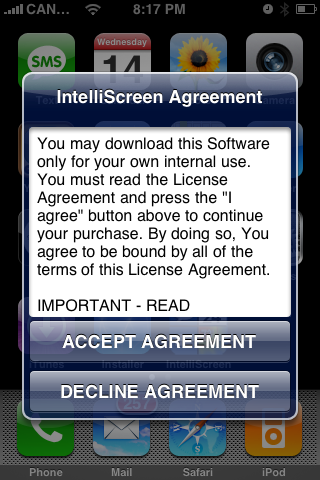 How to Install and Use IntelliScreen for iPhone