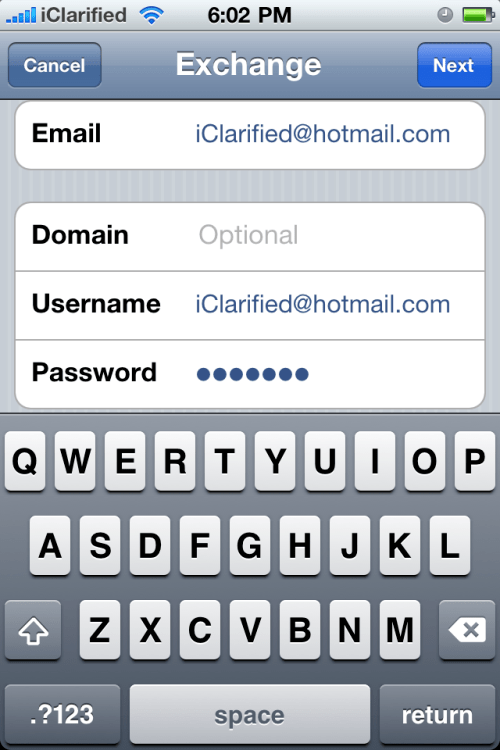 How to Setup Push Hotmail on Your iPhone