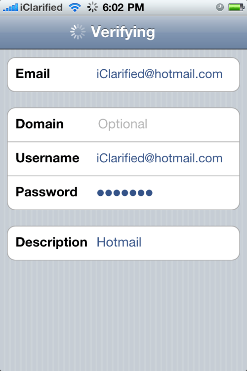 How to Setup Push Hotmail on Your iPhone