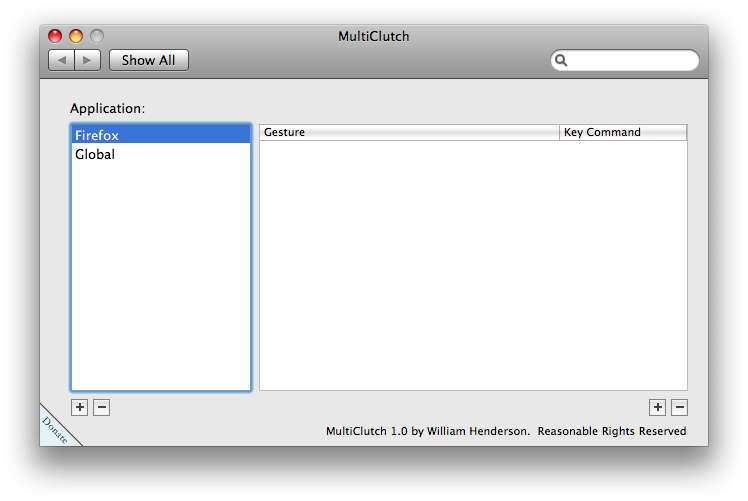 Extend Multi-touch for Mac OS X Using MultiClutch