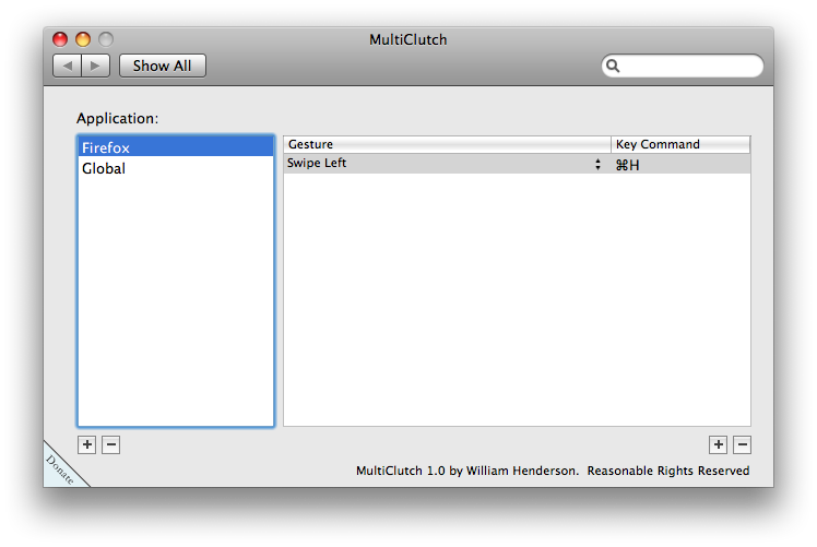 Extend Multi-touch for Mac OS X Using MultiClutch