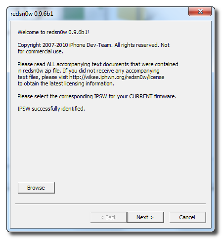 Jailbreak iPhone 3G za pomocą RedSn0w (Windows) [4.1]