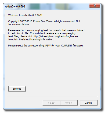 Anleitung zum Jailbreak des iPhone 3G mit RedSn0w (Windows) [4.1]