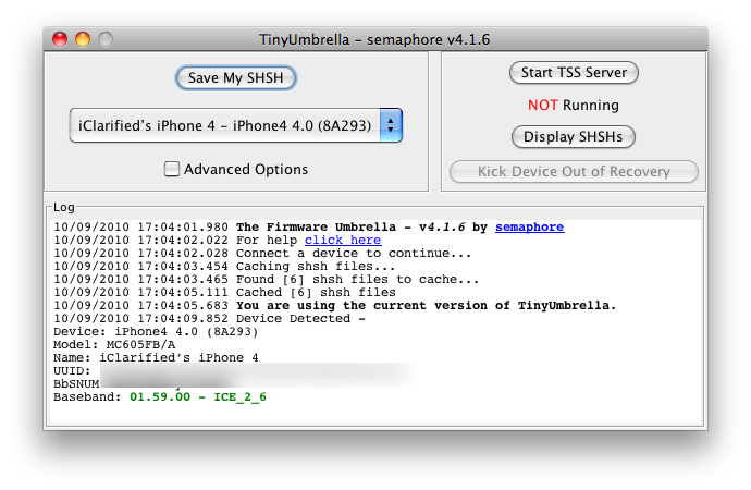 How to Update Your iPhone 4 Without Upgrading the Baseband (Mac)