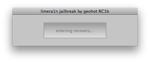 Comment Jailbreaker Votre iPhone 3GS, iPhone 4 Avec Limera1n (Mac)