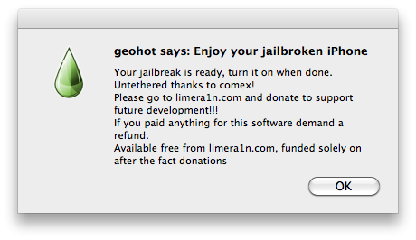 How to Jailbreak Your iPhone 3GS, iPhone 4 Using Limera1n (Mac)