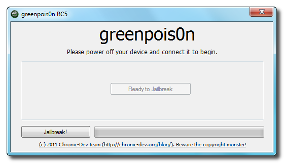 How to Jailbreak Your iPod Touch 3G, 4G Using Greenpois0n (Windows)