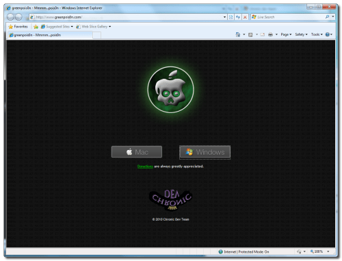 Hur du jailbrekar din IPad med Greenpois0n (Windows)