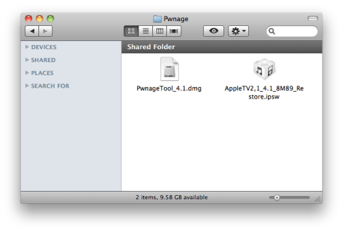 Anleitung: Apple TV 2G Jailbreak mithilfe von PwnageTool (Mac) [4.1]