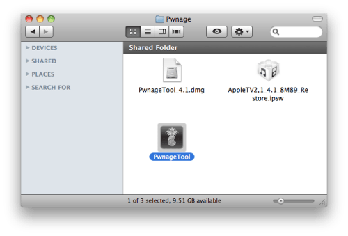 Anleitung: Apple TV 2G Jailbreak mithilfe von PwnageTool (Mac) [4.1]