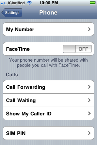 如何在iPhone 3GS上開啟FaceTime視訊通話的功能