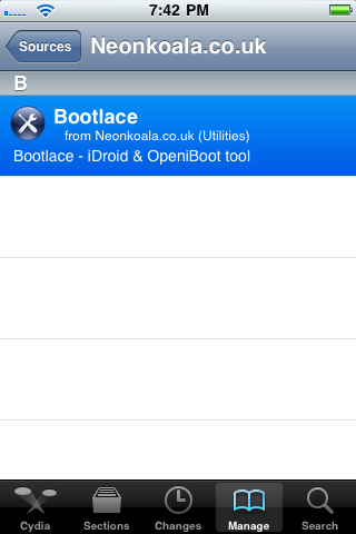 How to Install Android on Your iPhone 2G, 3G Using Bootlace