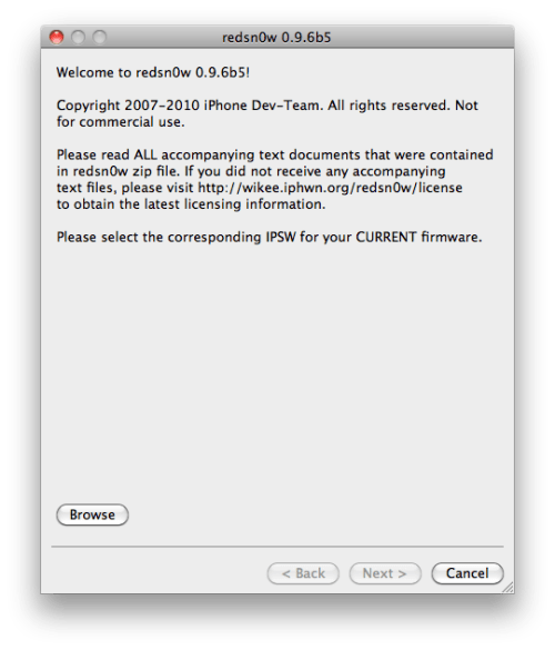 Como fazer Jailbreak e desbloquear seu iPhone 3GS usando RedSn0w (Mac) [4.2.1]