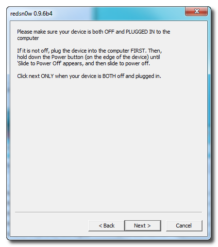 Como realizar el Jailbreak en su iPhone 3GS usando RedSn0w (Windows) [4.2.1]