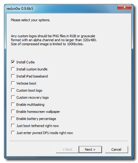 Како Откључати и Јailbreak-овати iPhone 3G помоћу Redsn0w (Windows) [4.2.1]