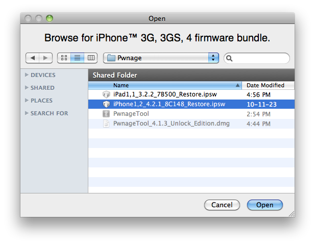 How to Jailbreak and Unlock Your iPhone 3G Using PwnageTool (Mac) [4.2.1]