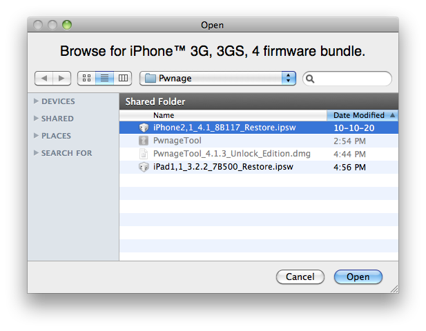 How to Jailbreak and Unlock Your iPhone 3GS Using PwnageTool (Mac) [4.1]