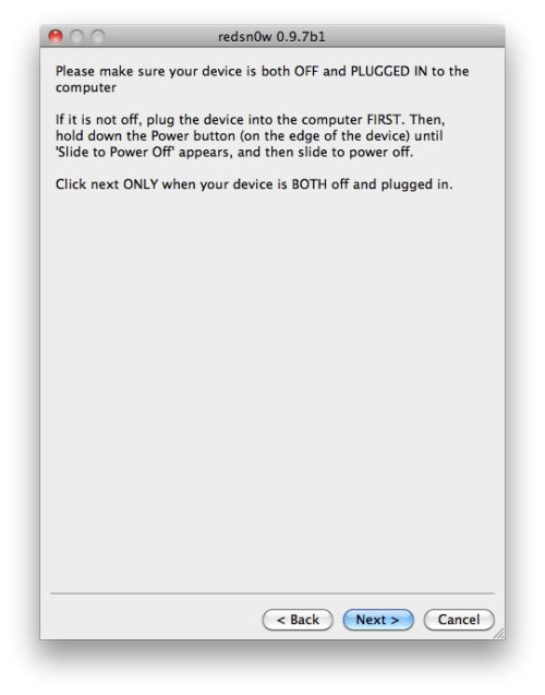 How to: Untether je iOS Jailbreak (Mac) [4.2.1]