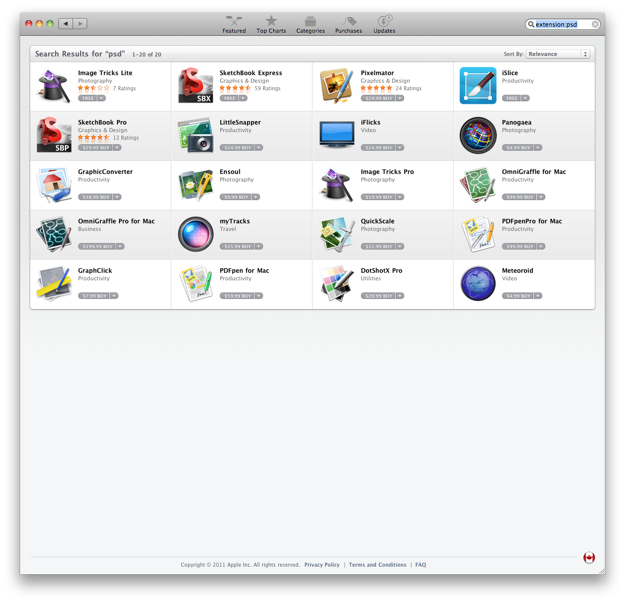 How to Search the Mac App Store for Apps to Open a Specific File Extension