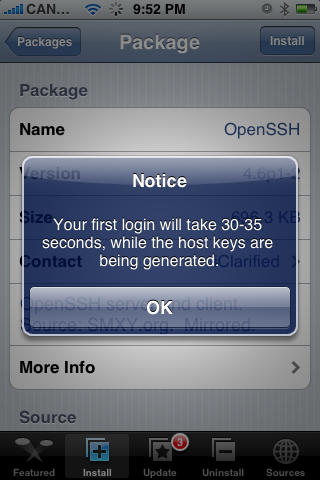 How to Install OpenSSH on Your iPhone (Installer)