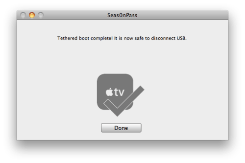 HOWTO: Jailbreak Apple TV 2G met Seas0nPass (Mac) [4.2.1]