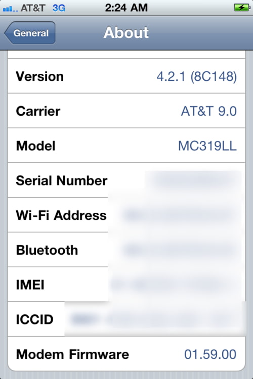 Hur du uppdaterar IPhone 4 utan att uppgradera baseband (Windows) 4.2.1