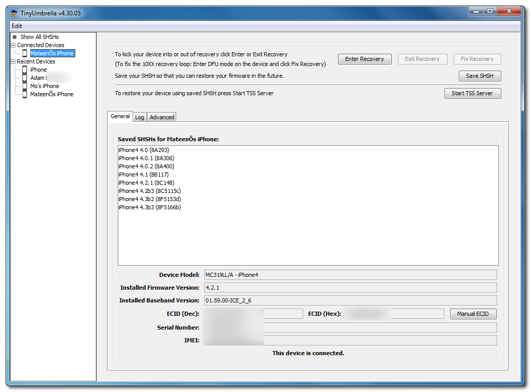 How to Update Your iPhone 4 Without Upgrading the Baseband (Windows) 4.3.1