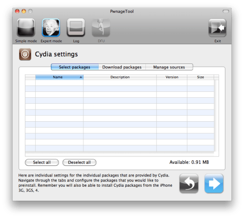 Como &quot;Liberar&quot; (Jailbreak) Tu iPhone 3GS En iOS 4.2.1 Usando PwnageTool para Mac