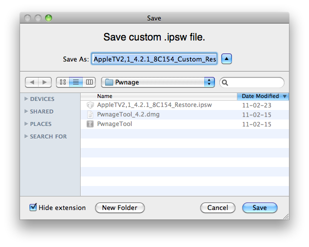 How to Jailbreak Your Apple TV 2G Using PwnageTool (Mac) [4.2.1]