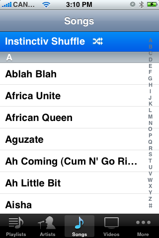 How to Instinctiv Shuffle Your iPhone, iPod Music