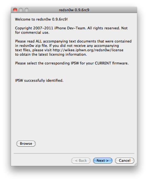 Ako jailbreaknúť Váš iPhone 4 pomocou RedSn0w (Mac) [4.3.1]