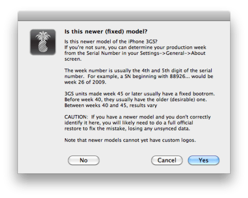 Comment Jailbreaker votre iPhone 3GS avec RedSn0w (Mac) [4.3.1]