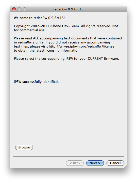 How to Jailbreak Your iPhone 3GS Using RedSn0w (Mac) [4.3.3]