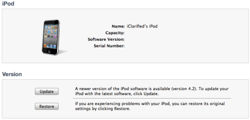 Jailbreak für den iPod Touch 4G mit RedSn0w (Mac) [4.3.1]