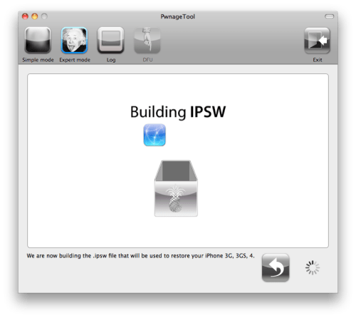 Jailbreak des iPhone 4 mittels PwnageTool (Mac) [4.3.1]