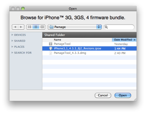 Como hacerle Jailbreak a tu iPhone 4 Usando PwnageTool (Mac) [4.3.3]