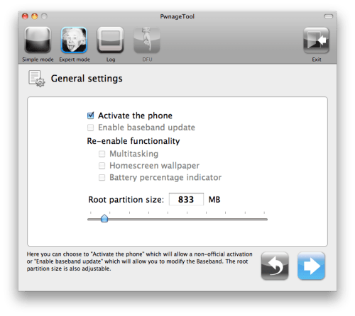 Como hacerle Jailbreak a tu iPhone 3GS con iOS 4.3.1 usando PwnageTool para Mac