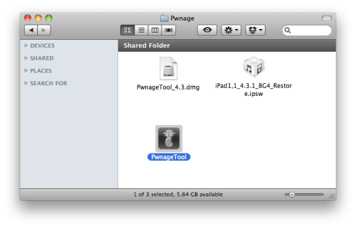 Как сделать джейлбрейк Вашего iPad 1, используя PwnageTool (Mac)[4.3.1]