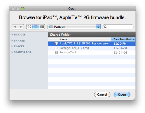 Hur du Jailbreakar din Apple TV 2G för iOS 4.3 med PwnageTool för Mac