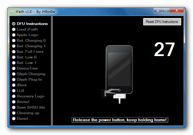 How to Dump the SHSH Blobs of Your Current Firmware Using iFaith