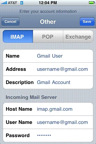 How to Setup Gmail IMAP for iPhone