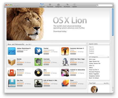 Como instalar o Mac OS X Lion a partir da Loja Mac App [vídeo]