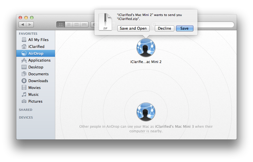 How to Use AirDrop in Mac OS X Lion [Video]
