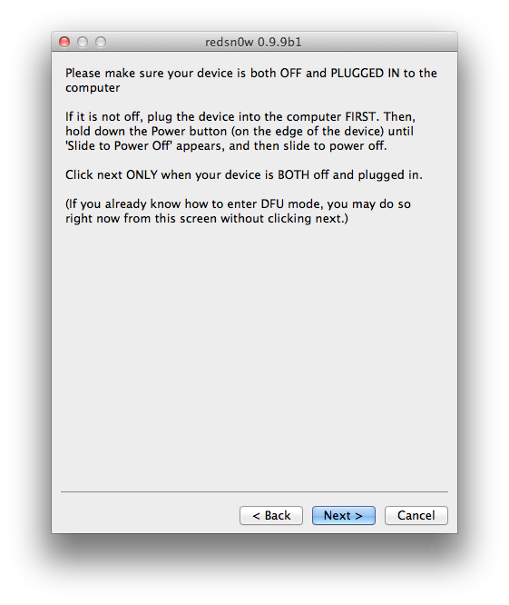 How to Save Your iPhone SHSH Blobs Using RedSnow (Mac)