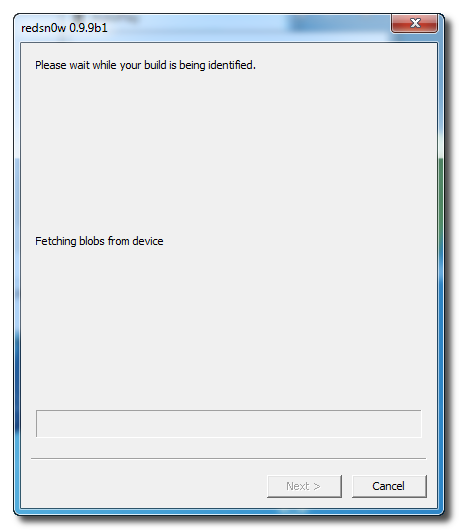 Hur du går till väga för att spara iPhone SHSH Blobs med RedSnow (Windows)
